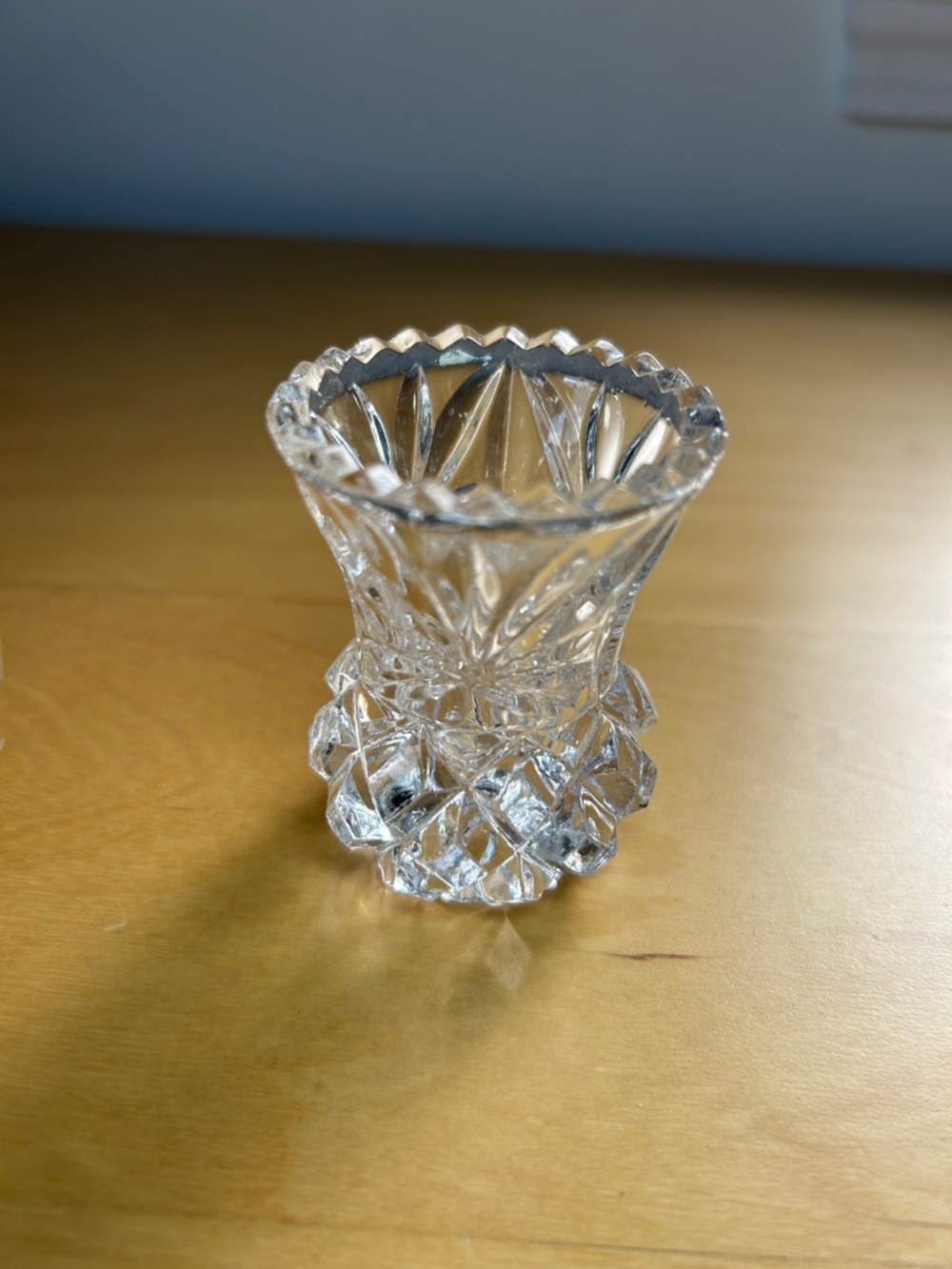 Vintage Princess House Crystal Toothpick Bud Vase